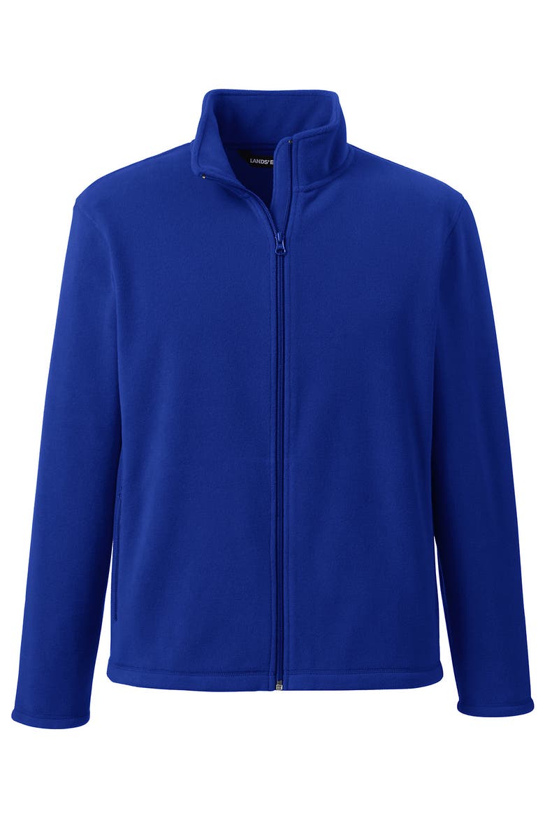 Full-Zip Mid-Weight Fleece Jacket, Alternate, color, Cobalt