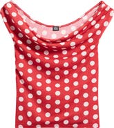 BDG Urban Outfitters Fia Polka Dot Off the Shoulder Top