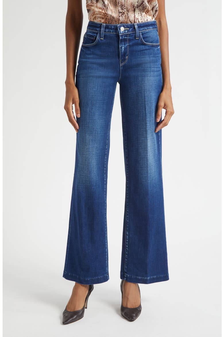 Scottie High Waist Wide Leg Jeans, Main, color, MARVISTA
