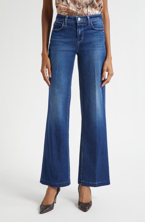 Scottie High Waist Wide Leg Jeans (Marvista)