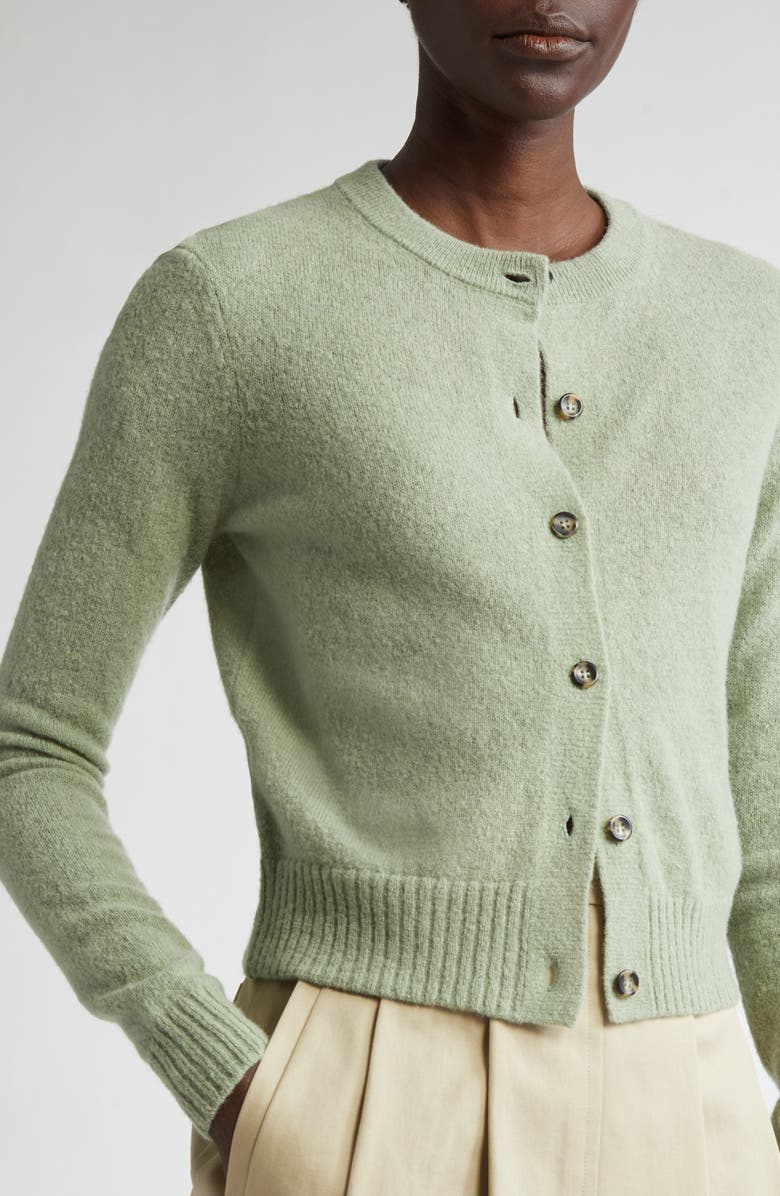 Altuzarra Thea Merino Wool & Alpaca Blend Cardigan, Alternate, color, 