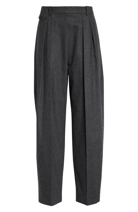 Dugan Pleated Wool Pants