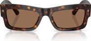 Jimmy Choo 53mm Rectangular Sunglasses