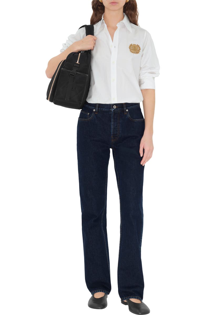 Burberry Quilted Nylon Baby Changing Bag, Alternate, color, Black