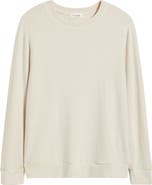 Loveappella Brushed Jersey Crewneck Top