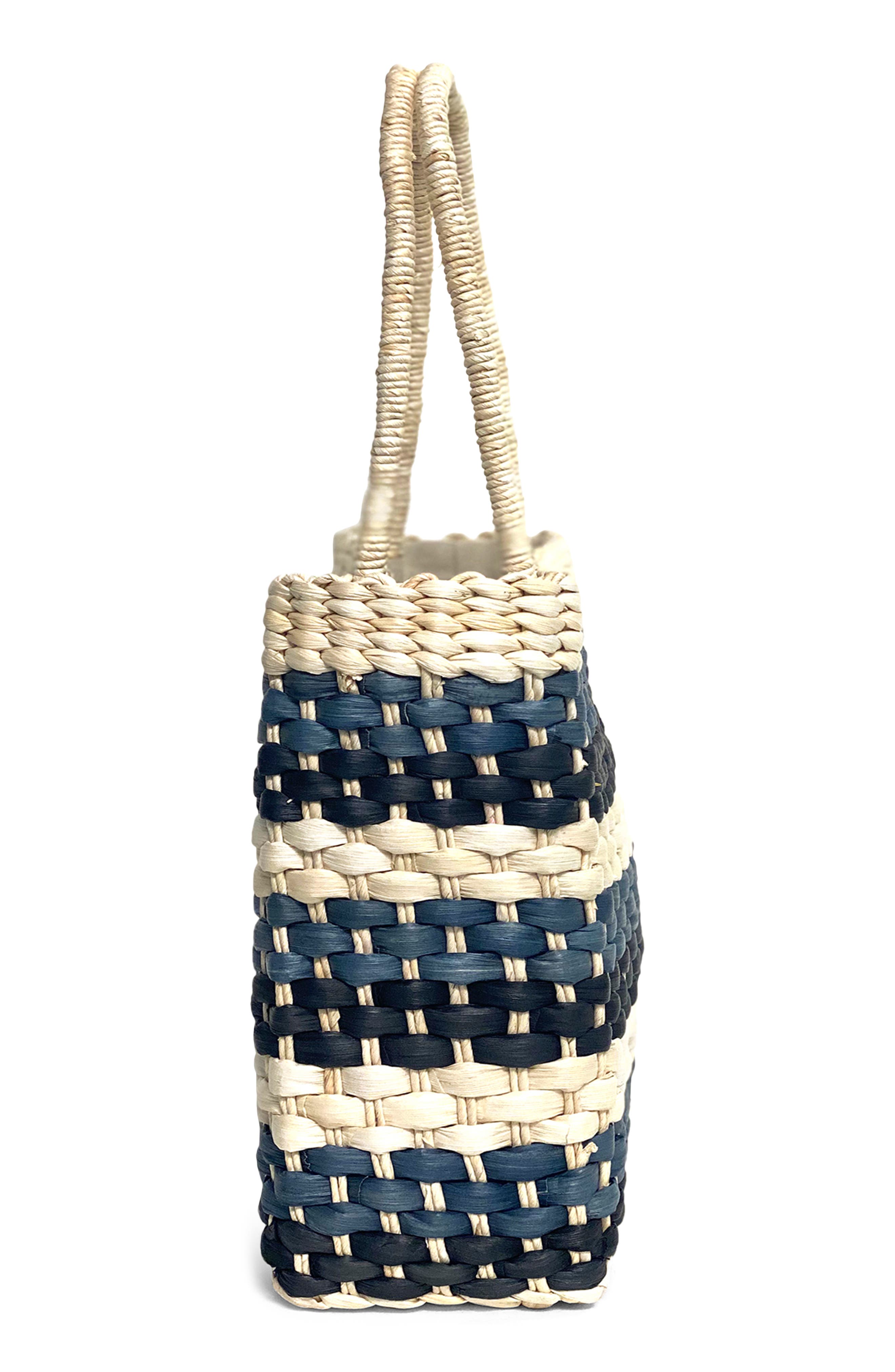 BTB Los Angeles Sandy Beach Woven Tote, Alternate, color, 