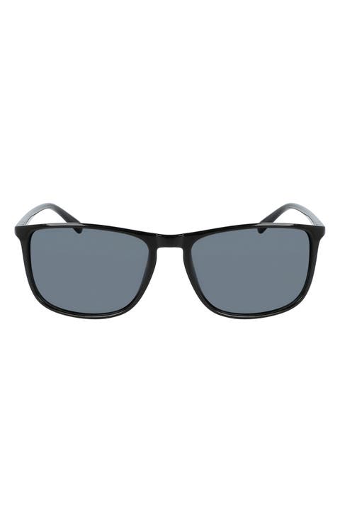 56mm Polarized Square Sunglasses