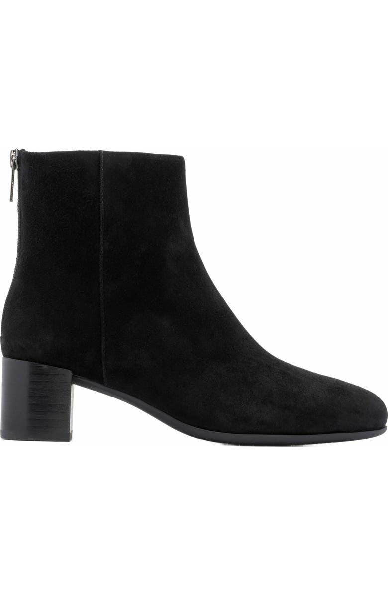 ABEO Plaza Back Zip Boot, Alternate, color, Black Suede - Regular