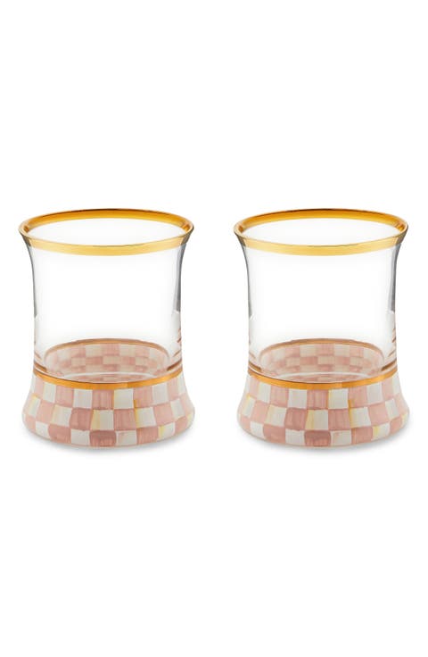 Rosy Check Set of 2 Tumblers
