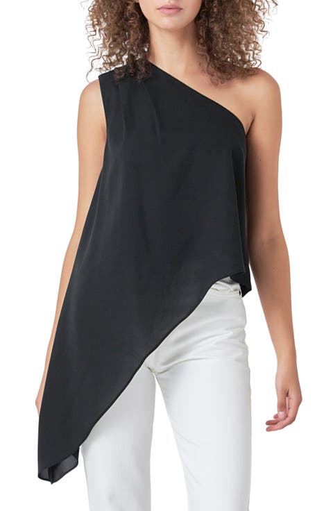 Asymmetric One-Shoulder Top