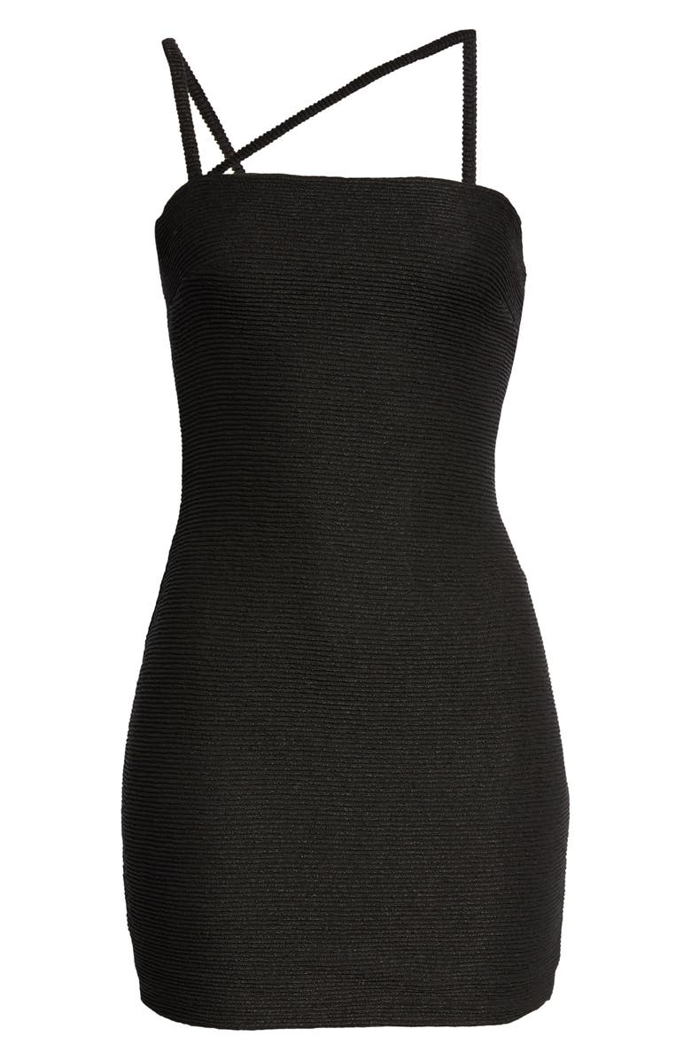 RUMER Penelope Rib Body-Con Minidress, Alternate, color, 