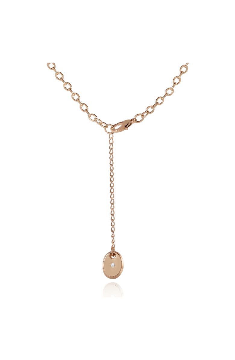 Juicy Couture Kids Crown "Juicy" Charm Necklace, Alternate, color,