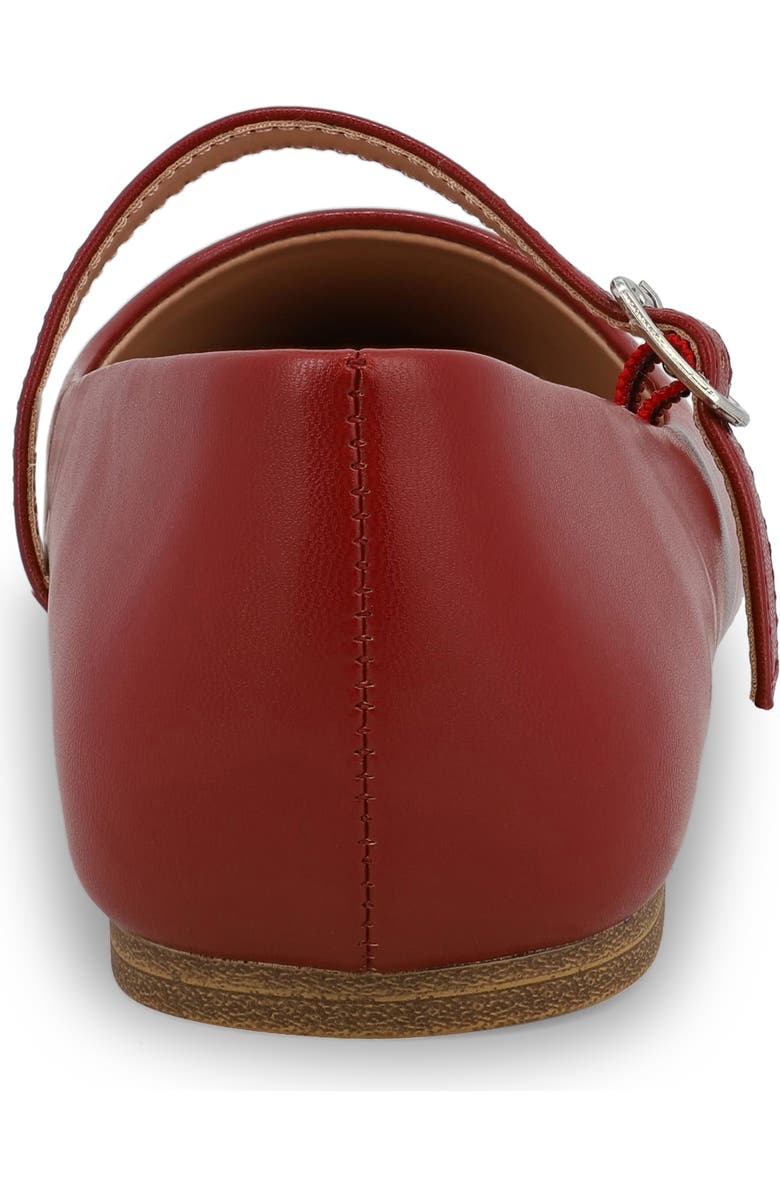 MIA Fionna Mary Jane Flat, Alternate, color, Red