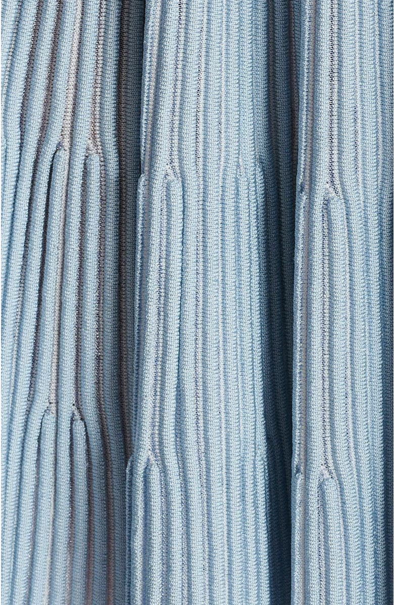 Balmain A-Line Textured Knit Skirt, Alternate, color, 