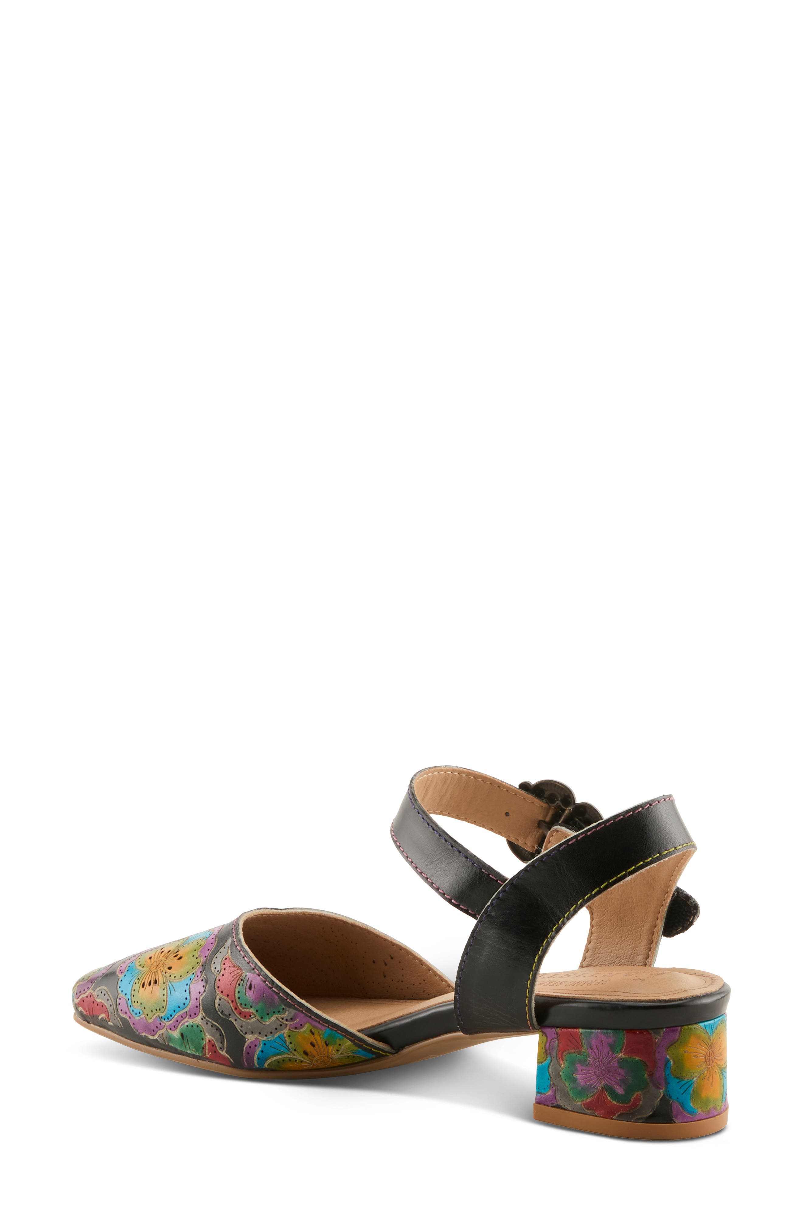 L'Artiste by Spring Step Funferbiz Ankle Strap Pump, Alternate, color, Black Multi