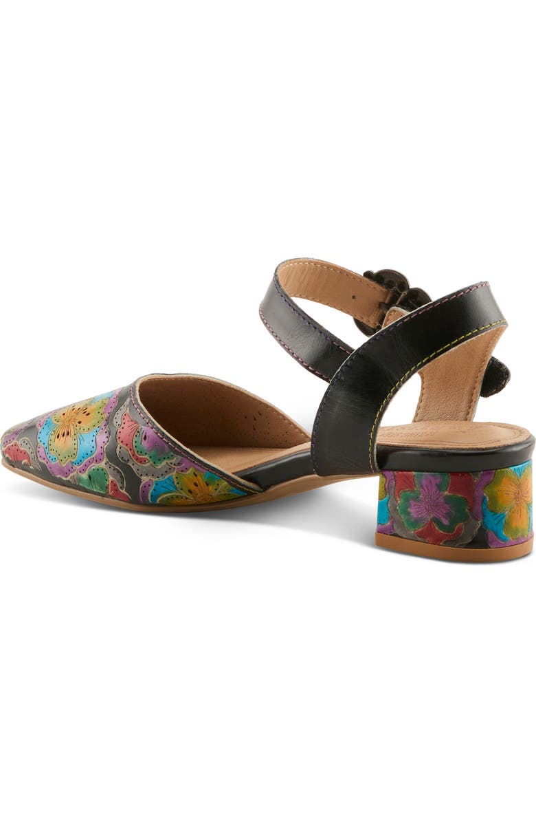 L'Artiste by Spring Step Funferbiz Ankle Strap Pump, Alternate, color, Black Multi