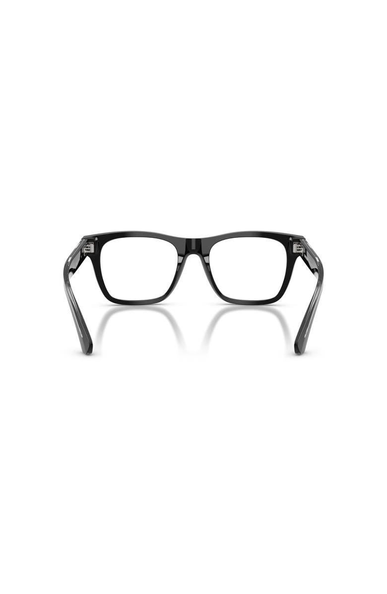 Burberry 52mm Square optical glasses, Alternate, color, Black