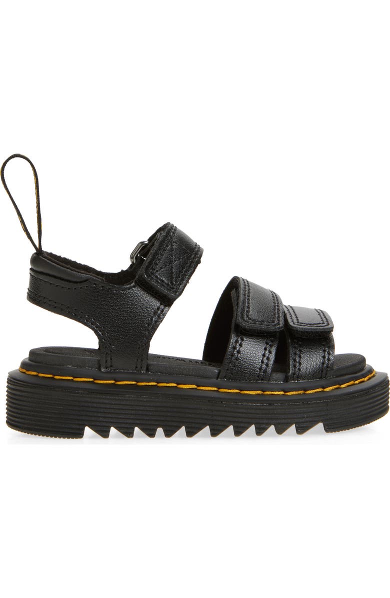 Dr. Martens Kids' Klaire Sandal, Alternate, color, Black