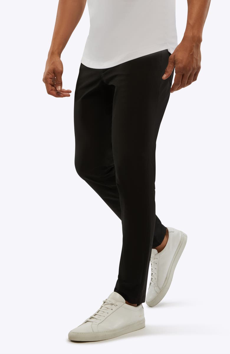 Cuts AO Five-Pocket Stretch Pants, Alternate, color, Black