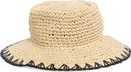 Vince Camuto Telescope Whipstitch Sun Hat