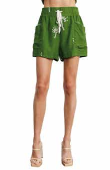 CIEBON Cheyne Embroidered Shorts