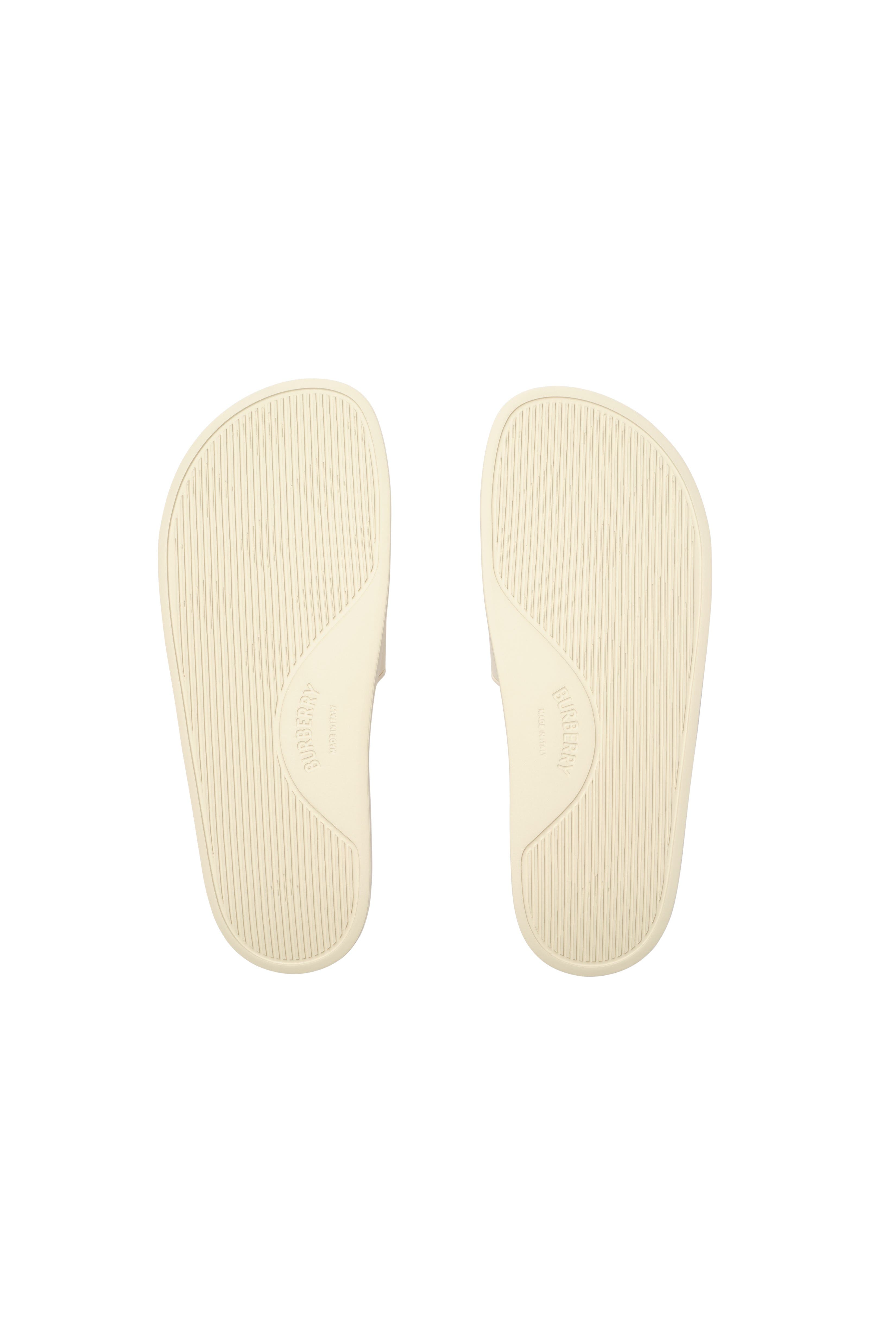 Logo Slides, Alternate, color, Sesame white/dove beige