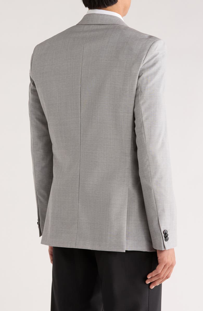 HUGO Arti Wool Sport Coat, Alternate, color, Light/ Pastel Grey