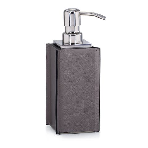 Piega Saffiano Gray Pump Dispenser