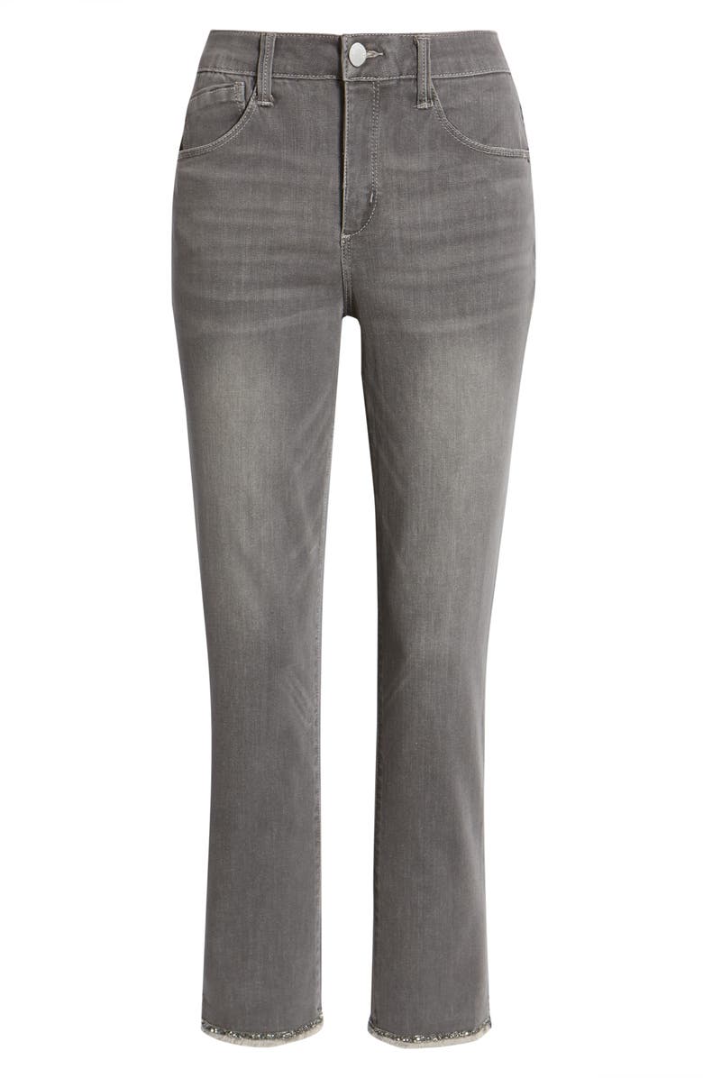 Wit & Wisdom Side Slit Skinny Jeans, Alternate, color,