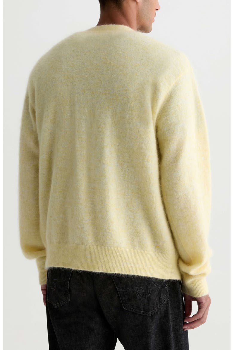 Josiah Mohair & Wool Blend Cardigan, Alternate, color, SUNLIGHT YELLOW