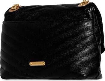 Edie Quilted Leather Convertible Crossbody Bag