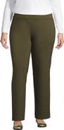 Lands' End Starfish Mid Rise Straight Leg Pants