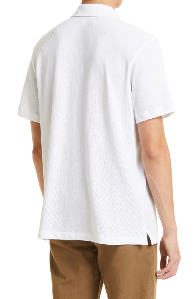 Sunspel Men's Riviera Cotton Button-Up Shirt, Alternate, color, White