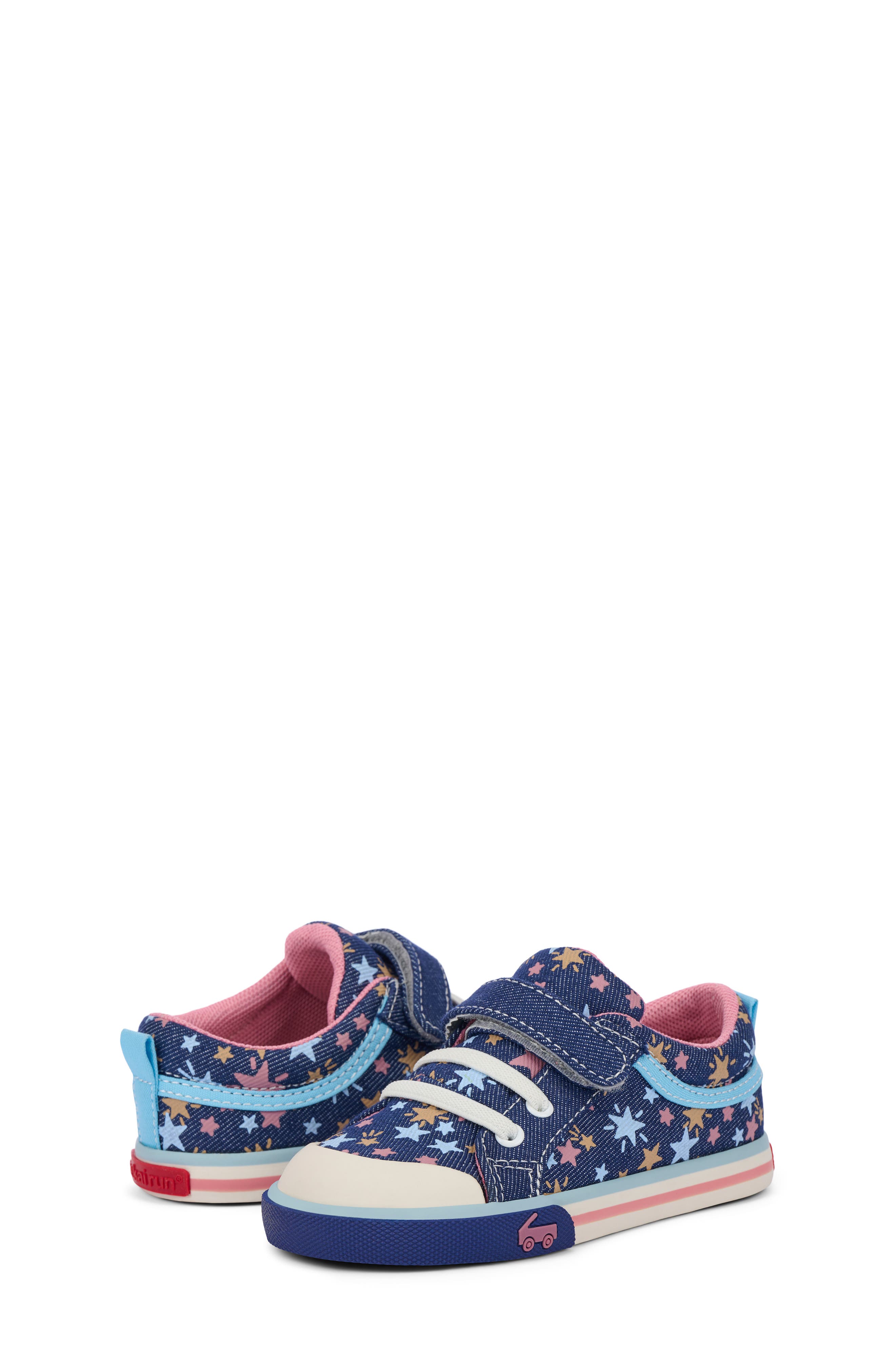 See Kai Run Kids' Kristin Sneaker, Alternate, color, Navy Denim/Stars