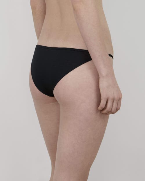 Oddobody Organic Cotton String Bikini In Midnight