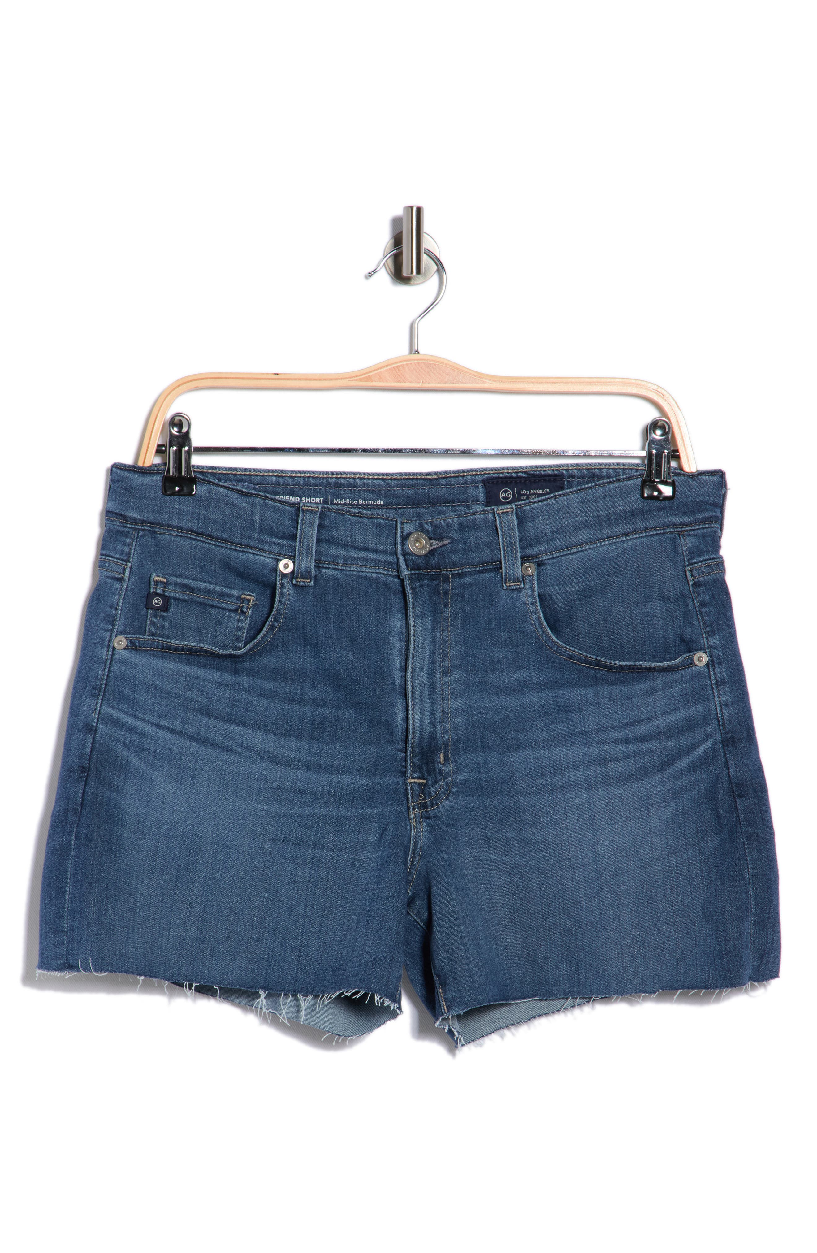 AG Relaxed Denim Shorts