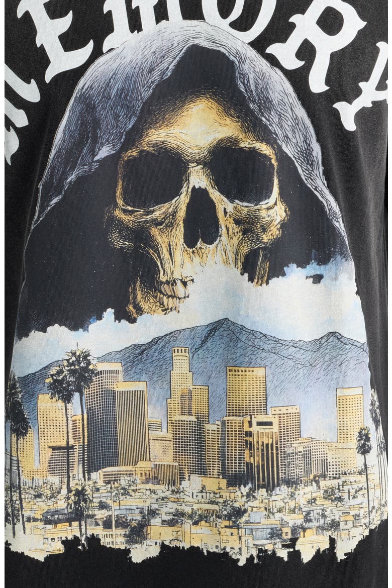 Old E Reaper Cotton Graphic T-Shirt, Alternate, color, VINTAGE BLACK