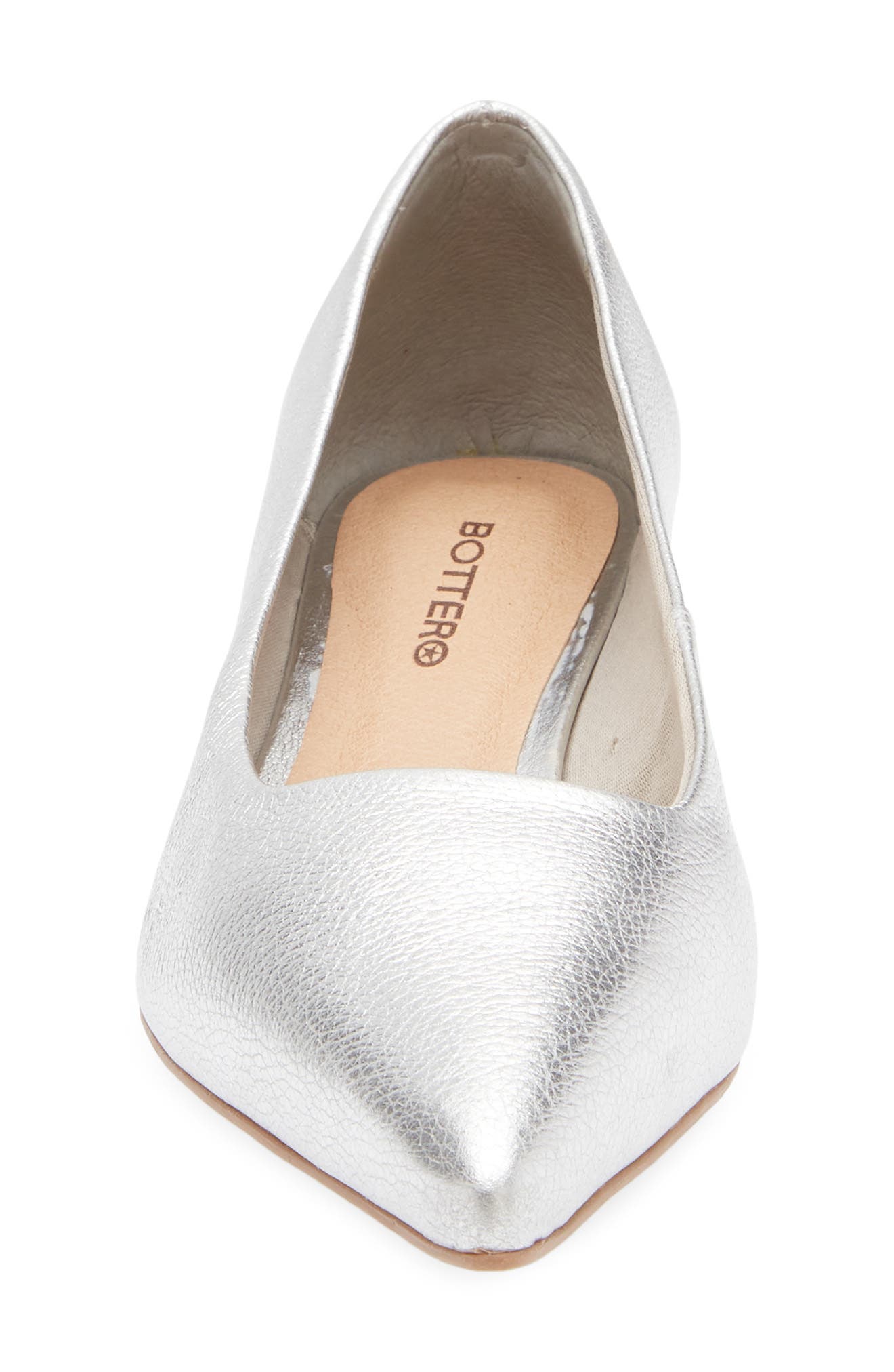 Alessandra Pointed Toe Ballet Flat, Alternate, color, PRATA