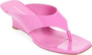 Stuart Weitzman Vinnie 50 Wedge Thong Sandal