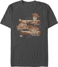 Toy Story 5 Mens Toy Story 5 Cowboy Ranger And Sheriff T Shirt