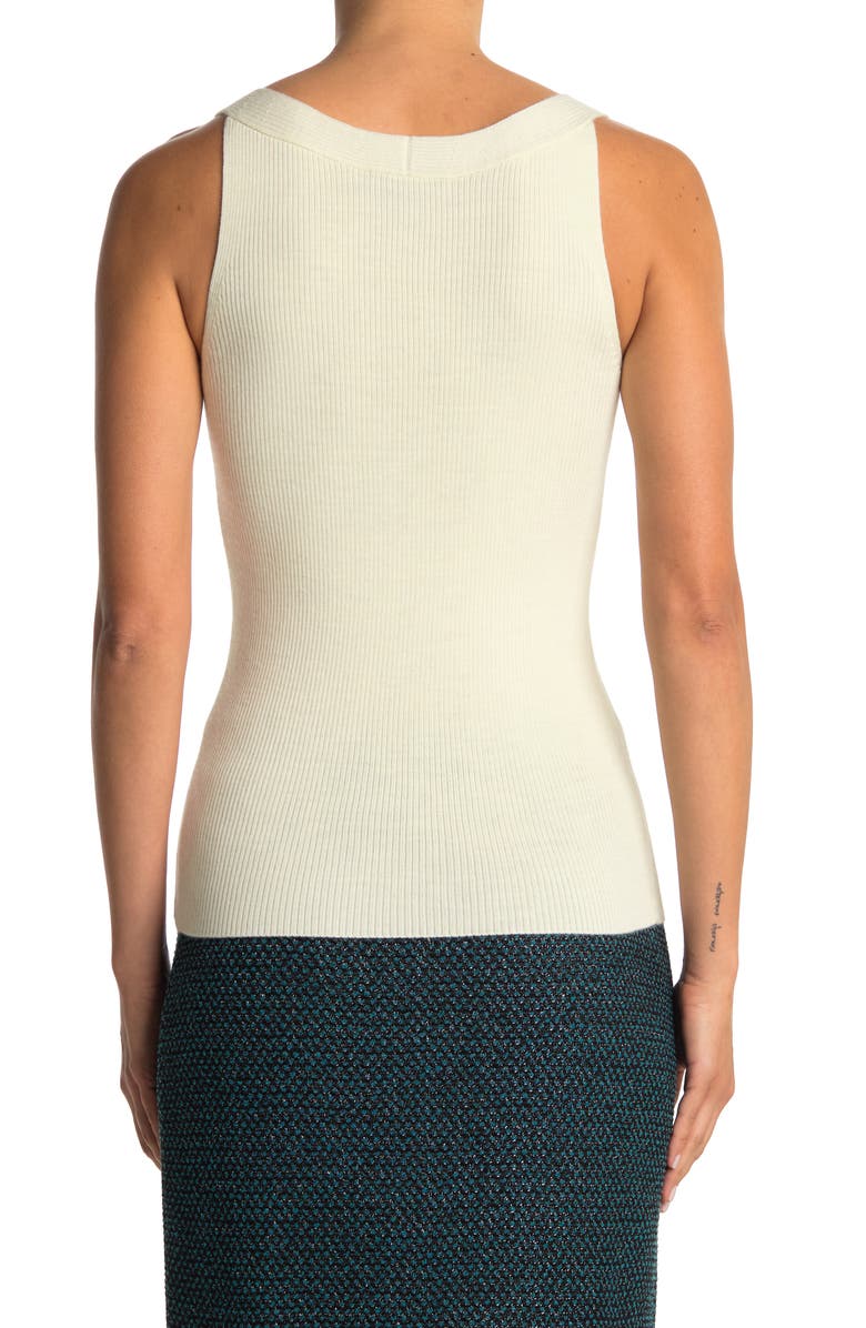 St. John Collection Wool Blend Knit Shell, Alternate, color, 