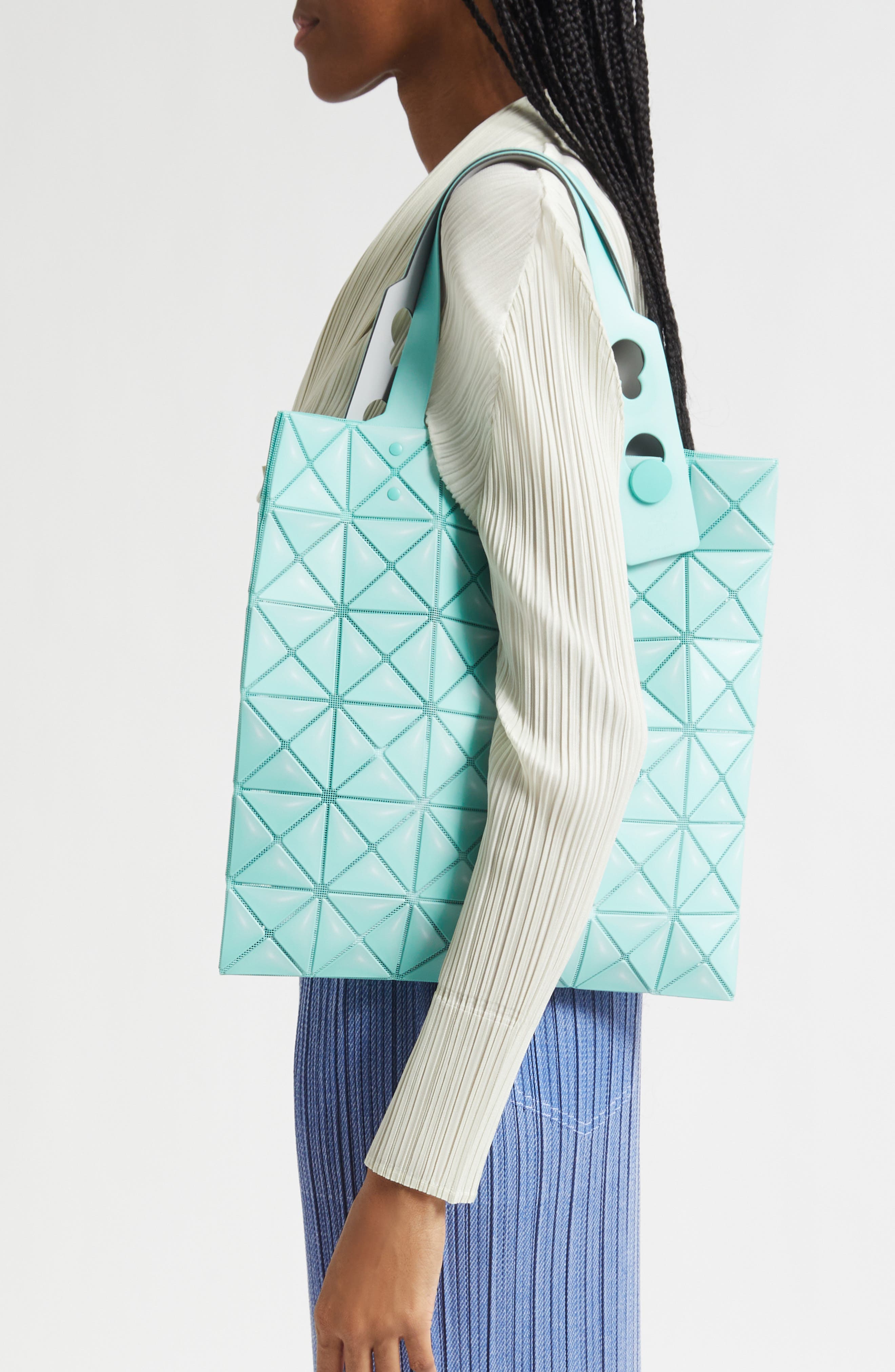 Bao Bao Issey Miyake Prism Plus Tote, Alternate, color, Light Blue
