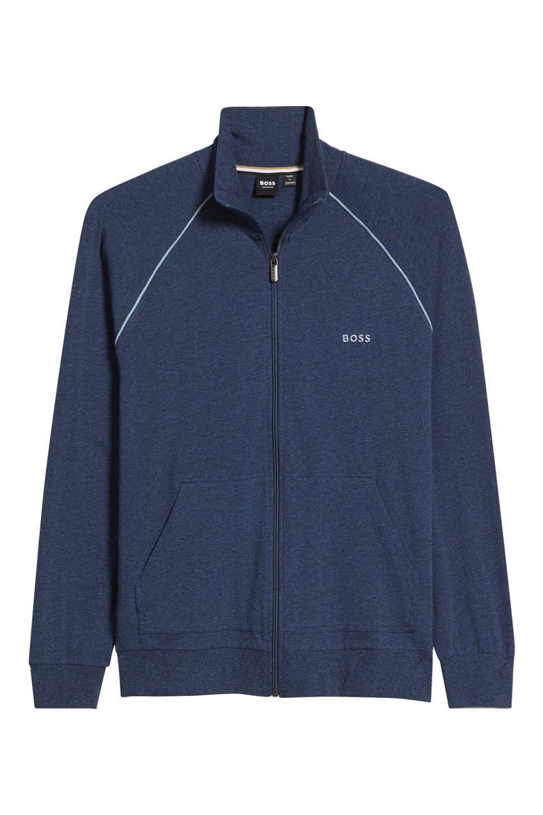 Mixmatch Z Knit Jacket, Alternate, color, OPEN BLUE