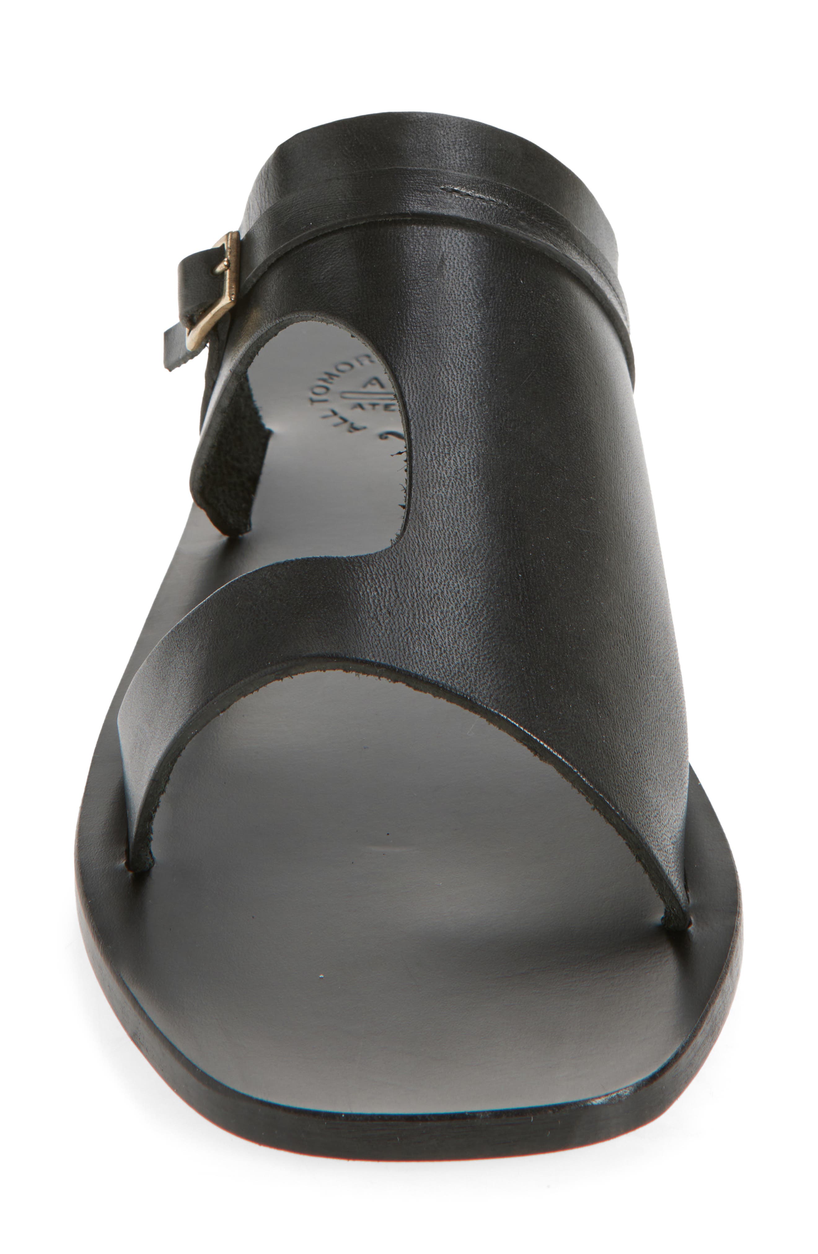 ATP ATELIER Varna Cutout Sandal, Alternate, color, Black