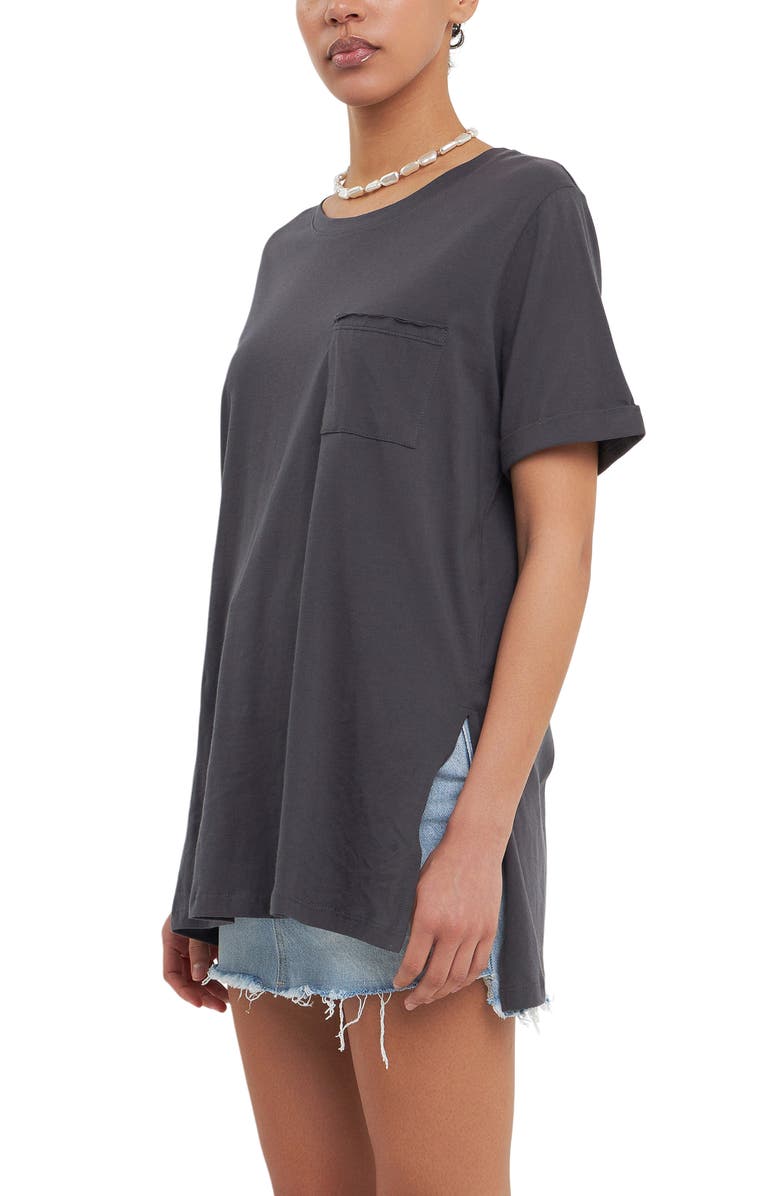 Grey Lab Classic Oversized Pocket T-Shirt, Alternate, color, 