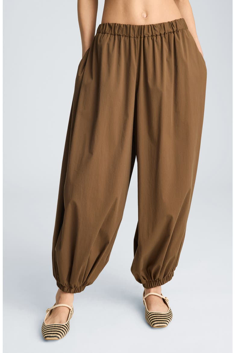 Pull-On Balloon Pants, Main, color, BRUNETTE