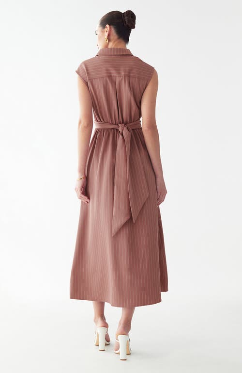 Willa Gaia Midi Dress In Pink