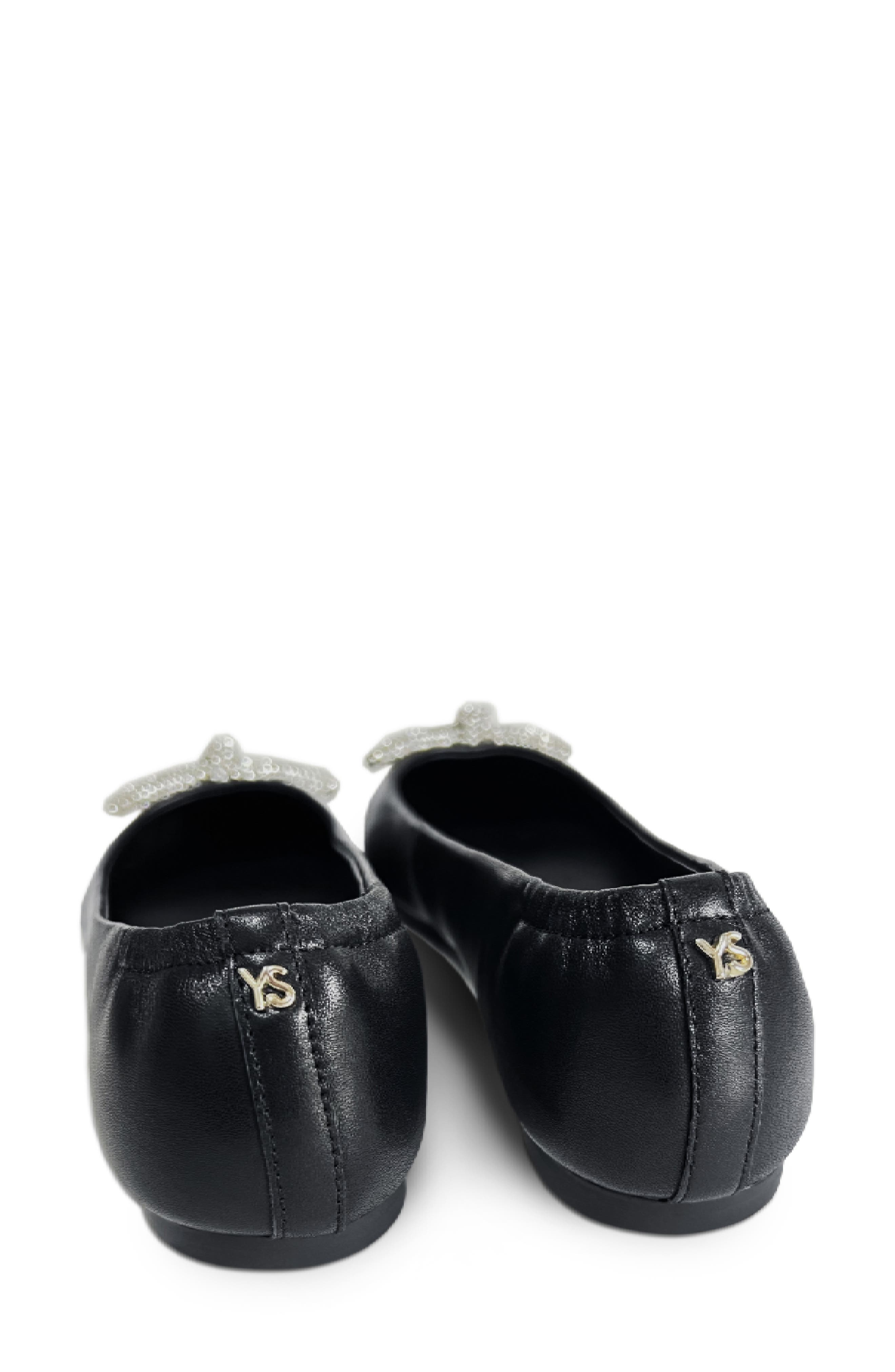 Yosi Samra Vivienne Pointed Toe Flat, Alternate, color, 