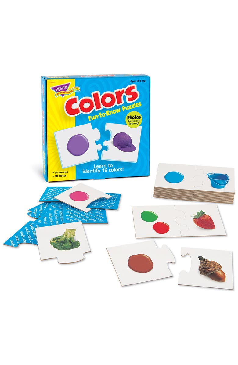 TREND enterprises, Inc. Trend Enterprises Colors Funtoknow Puzzle, Alternate, color, Multicolored