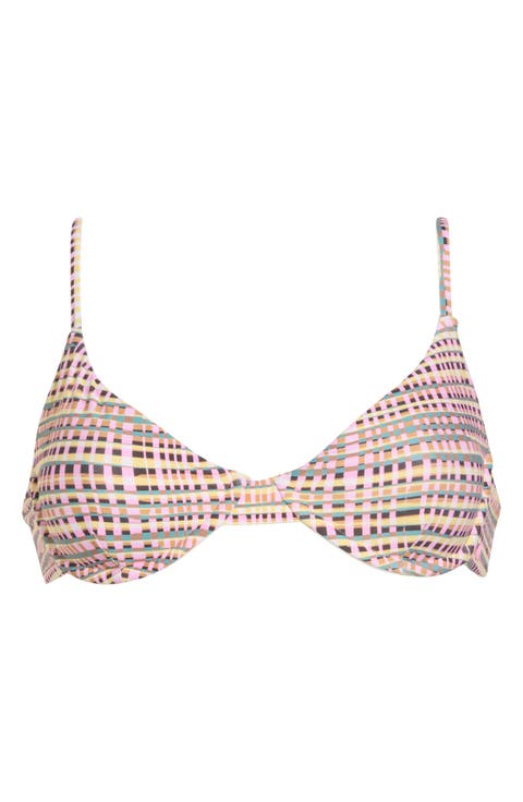 Crossed Path Wire Bikini Top